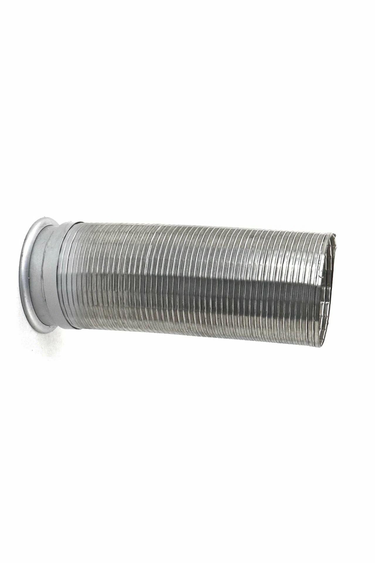 Гофра выхлопная L=350 (прямая) D145 d125 (фланец - круг) + без флянца